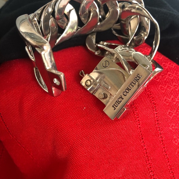Vintage Juicy Couture Link Bracelet Double Magnet Lock - Picture 5 of 15